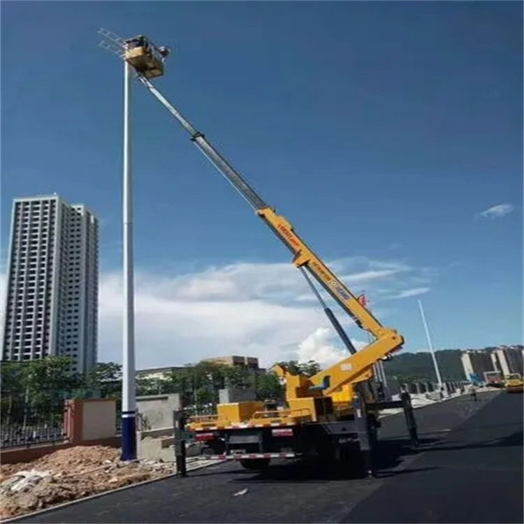 青神维修路灯的曲臂升降车出租